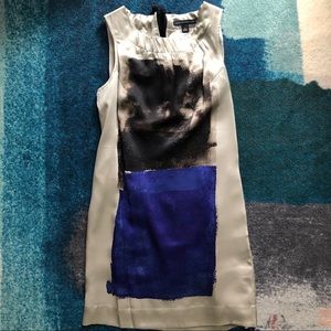 Banana Republic silk shift dress (0)